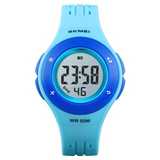 Foto 1 | Foto 1 | Venta Internacional - Reloj Iwoch Kids Con Alarma Led, Resistente Al Agua, 50 M, Cronómetro, Azul