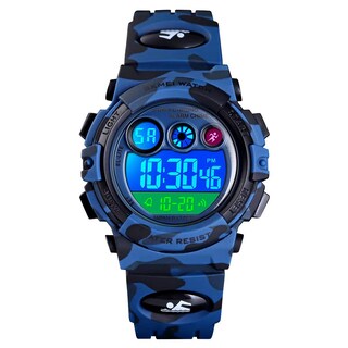 Foto 1 | Foto 1 | Venta Internacional - Reloj Tephea Kids, Digital Militar, Led, Impermeable, Azul Oscuro