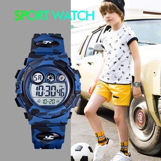 Foto 2 | Foto 2 | Venta Internacional - Reloj Tephea Kids, Digital Militar, Led, Impermeable, Azul Oscuro