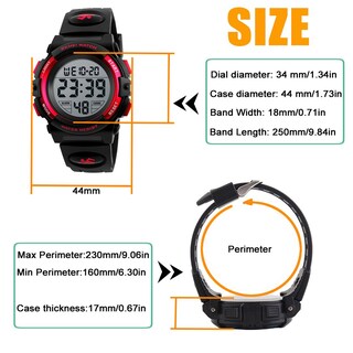 Foto 7 | Foto 7 | Venta Internacional - Reloj Infantil Viliysun, 50 M, Impermeable, Deportivo, Con Alarma, Led, Cronómetro