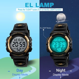 Foto 3 | Foto 3 | Venta Internacional - Reloj Infantil Veiley Digital Led Con Alarma Impermeable De 50 M Para Niño
