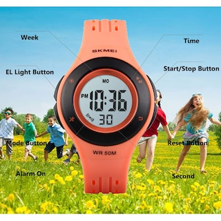 Foto 5 | Foto 5 | Venta Internacional - Reloj Para Niños Iwoch Multifunción, 50 M, Resistente Al Agua, Led, Alarma Ora