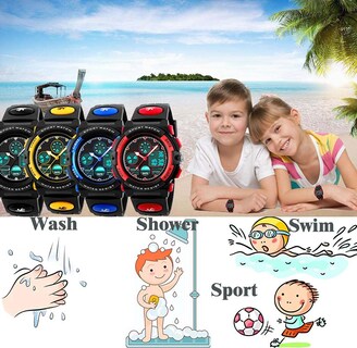Foto 3 | Foto 3 | Venta Internacional - Reloj Infantil Pasnew Led Con Alarma, 50 M, Resistente Al Agua