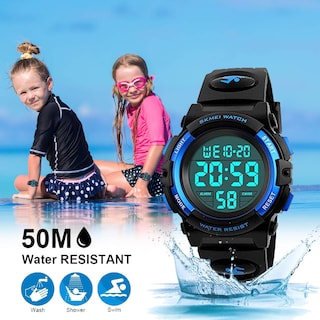 Foto 3 | Foto 3 | Venta Internacional - Reloj Deportivo Digital Touber Boy De 5 A 12 Años, Led, 50 M, Resistente Al Agua