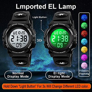 Foto 4 | Foto 4 | Venta Internacional - Reloj Viliysun Kid Sport, 50 M, Resistente Al Agua, Con Alarma Led Y Cronómetro
