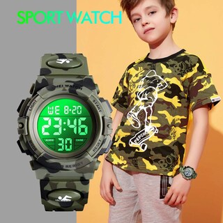 Foto 2 | Foto 2 | Venta Internacional - Reloj Digital Para Niños Toocat Para Niños Y Niñas, Deportes Al Aire Libre, 50 M, Agua