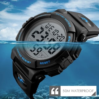 Foto 7 | Foto 7 | Venta Internacional - Reloj Para Niños Iwoch, 50 M, Resistente Al Agua, Led, Con Alarma Digital, Cronómetro