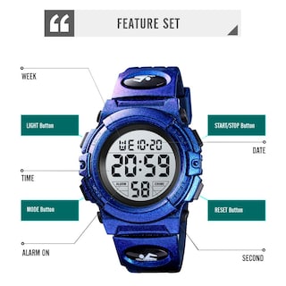Foto 3 | Foto 3 | Venta Internacional - Reloj Digital Dayllon Boys Con Calendario Con Alarma Impermeable De 50 M