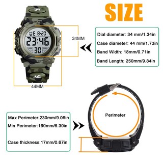 Foto 6 | Foto 6 | Venta Internacional - Reloj Digital Led Deportivo Uswat, 50 M, Resistente Al Agua, Para Niños Y Niñas
