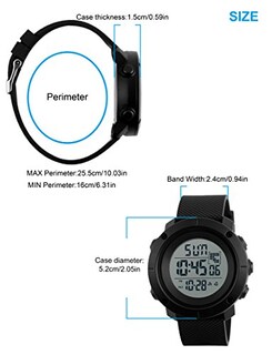Foto 5 | Foto 5 | Venta Internacional - Reloj Deportivo Digital Olazone para Niños Resistente al Agua
