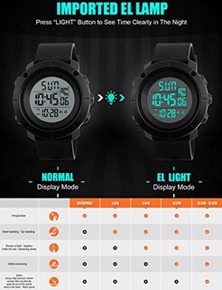 Foto 6 | Foto 6 | Venta Internacional - Reloj Deportivo Digital Olazone para Niños Resistente al Agua