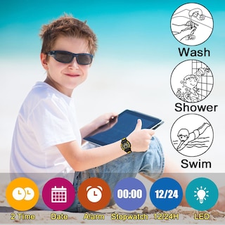 Foto 2 | Foto 2 | Venta Internacional - Reloj Viliysun Kid Sport, 50 M, Resistente Al Agua, Con Alarma Led Y Cronómetro