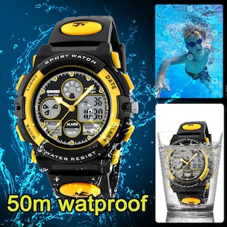 Foto 4 | Foto 4 | Venta Internacional - Reloj Viliysun Kid Sport, 50 M, Resistente Al Agua, Con Alarma Led Y Cronómetro