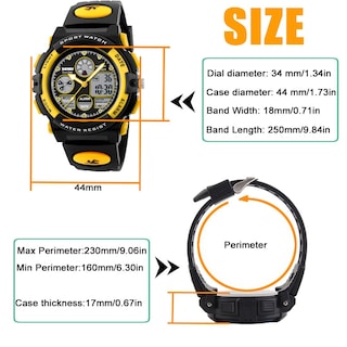 Foto 7 | Foto 7 | Venta Internacional - Reloj Viliysun Kid Sport, 50 M, Resistente Al Agua, Con Alarma Led Y Cronómetro