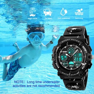 Foto 4 | Foto 4 | Venta Internacional - Reloj Deportivo Para Niños Eyotto Con Alarma Led Impermeable Multifunción