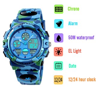 Foto 3 | Foto 3 | Venta Internacional - Reloj Despertador Dayllon Digital Para Niños, 50 M, Resistente Al Agua