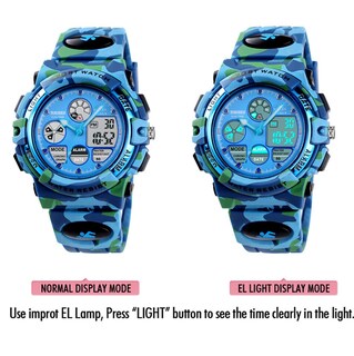 Foto 5 | Foto 5 | Venta Internacional - Reloj Despertador Dayllon Digital Para Niños, 50 M, Resistente Al Agua
