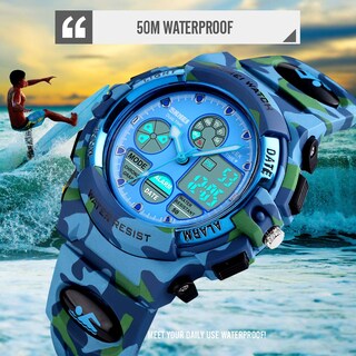 Foto 6 | Foto 6 | Venta Internacional - Reloj Despertador Dayllon Digital Para Niños, 50 M, Resistente Al Agua