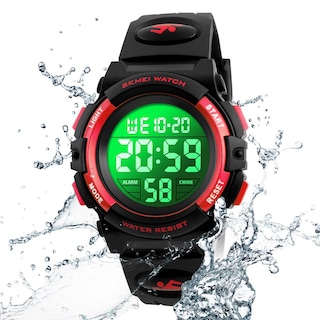 Foto 5 | Foto 5 | Venta Internacional - Reloj Digital Deportivo Fizili Para Niños, Impermeable Al Aire Libre, 50 M