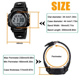 Foto 7 | Foto 7 | Venta Internacional - Reloj Infantil Viliysun, 50 M, Impermeable, Deportivo, Con Alarma, Led, Cronómetro