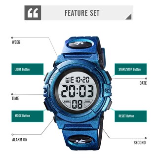 Foto 3 | Foto 3 | Venta Internacional - Reloj Digital Deportivo Fizili Para Niños, Impermeable Al Aire Libre, 50 M