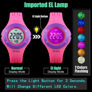 Foto 2 | Foto 2 | Venta Internacional - Reloj Uswat Kid Para Niño Y Niña, Led Digital, Deportivo, 50 M Wat