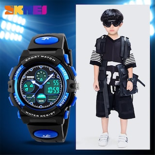 Foto 7 | Foto 7 | Venta Internacional - Reloj Deportivo Bo Yi Kids, Analógico, Resistente Al Agua, Con Alarma De Cuarzo