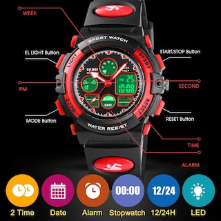 Foto 6 | Foto 6 | Venta Internacional-Reloj Cofuo Negro Infantil