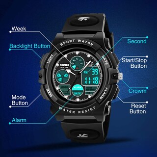 Foto 2 | Foto 2 | Venta Internacional-Reloj Boxyuein Negro Infantil