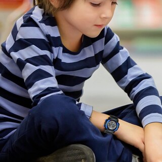 Foto 4 | Foto 4 | Reloj Alps Digital Para Niños, Banda Elástica Impermeable A Prueba De Golpes - Venta Internacional.
