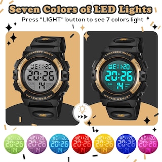 Foto 4 | Foto 4 | Reloj Alps Cronógrafo Deportivo Digital Resistente al Agua - Venta Internacional