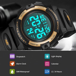 Foto 7 | Foto 7 | Reloj Alps Cronógrafo Deportivo Digital Resistente al Agua - Venta Internacional