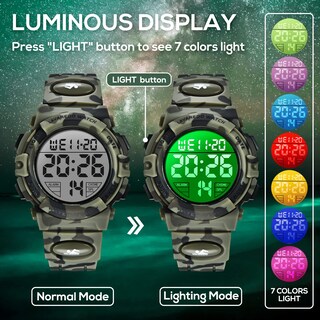 Foto 3 | Foto 3 | Reloj A Alps Negro para Niños - Venta Internacional