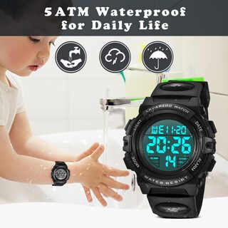 Foto 4 | Foto 4 | Correa Elástica Impermeable Watch Alps para Niños - Venta Internacional