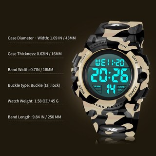 Foto 5 | Foto 5 | Reloj A Alps Negro Infantil-Venta Internacional