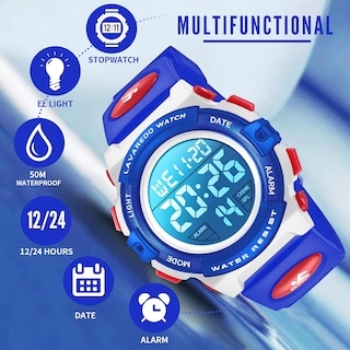 Foto 3 | Foto 3 | Reloj A Alps Azul para Niño-Venta Internacional