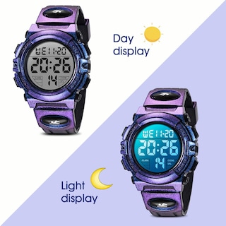 Foto 5 | Foto 5 | Reloj A Alps Digital Morado para Niños - Venta Internacional
