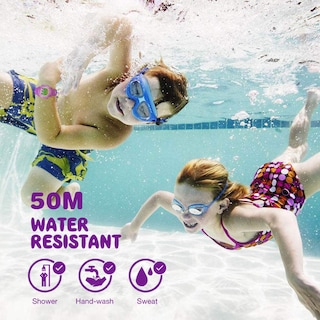 Foto 4 | Foto 4 | Reloj Cofuo, Alarma Digital Deportiva Impermeable Para Niños, Color Morado - Venta Internacional.