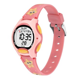 Foto 2 | Foto 2 | Reloj Infantil Slop Para Niña Sw25102l1 Print Estrellas