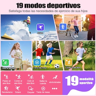 Foto 3 | Foto 3 | Reloj Infantil Meoonley C¿con Ip68 19 Modos Deportivos - Venta Internacional