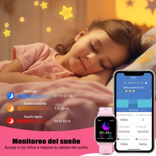 Foto 5 | Foto 5 | Reloj Infantil Meoonley C¿con Ip68 19 Modos Deportivos - Venta Internacional