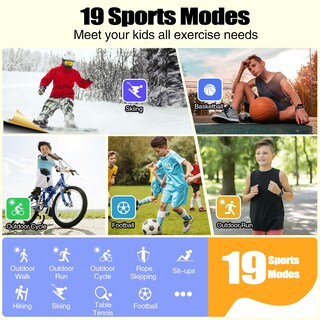 Foto 3 | Foto 3 | Reloj Infantil Fitness Tracker Meoonley Ip68 - Venta Internacional