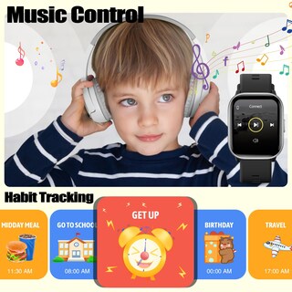 Foto 7 | Foto 7 | Reloj Infantil Fitness Tracker Meoonley Ip68 - Venta Internacional
