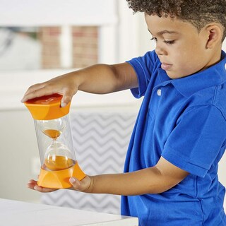 Foto 4 | Foto 4 | Sand Timer Hand2mind Jumbo Orange De 5 Minutos Para Niños - Venta Internacional.