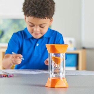 Foto 6 | Foto 6 | Sand Timer Hand2mind Jumbo Orange De 5 Minutos Para Niños - Venta Internacional.