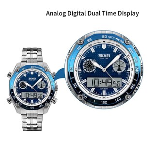 Foto 4 | Foto 4 | Venta Internacional - Reloj Analógico De Cuarzo Skmei 1204 Para Hombre, Acero Inoxidable, 30 M