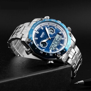 Foto 7 | Foto 7 | Venta Internacional - Reloj Analógico De Cuarzo Skmei 1204 Para Hombre, Acero Inoxidable, 30 M