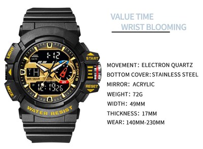 Foto 6 | Foto 6 | Venta Internacional - Reloj Gosasa S-shock Sport Para Hombre Resistente Al Agua Hasta 5 Atm