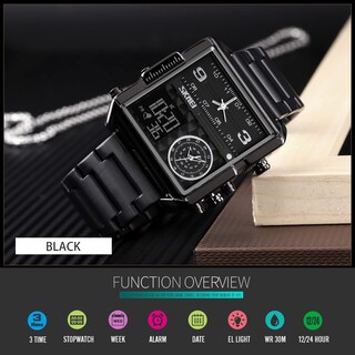 Foto 3 | Foto 3 | Venta Internacional - Reloj Skmei Con Retroiluminación Cuadrada Deportiva Digital Para Hombre