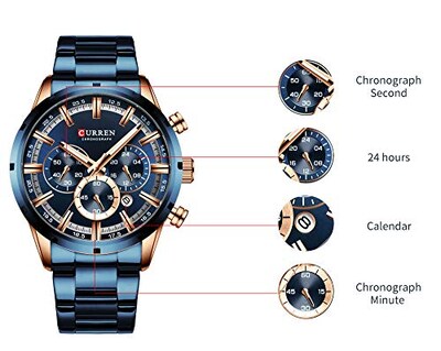 Foto 6 | Foto 6 | Venta Internacional - Reloj Matkasur Para Hombre, Para Citas, Deportes, Resistente Al Agua, 30 M A 50 M